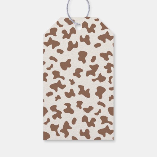 Een kleine Cowboy Baby shower Boy Gift Label Cadeaulabel (Achterkant)