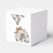 Een kleine cowboy is onderweg bedankdoosjes (Achterkant)