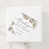 Een kleine cowboy is onderweg bedankjes labels (In situ)