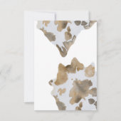 Een kleine cowboy is onderweg bedankkaart (Achterkant)