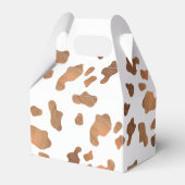 Een kleine cowboy is onderweg naar het Baby shower Bedankdoosjes (Achterkant)