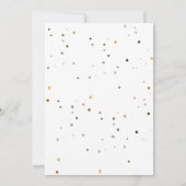 Een kleine cowboy is op weg naar het Baby shower Kaart (Achterkant)