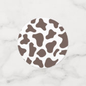 Een kleine Cowboy Koe Boy Rodeo Western Baby showe Confetti (Kleine voorkant)