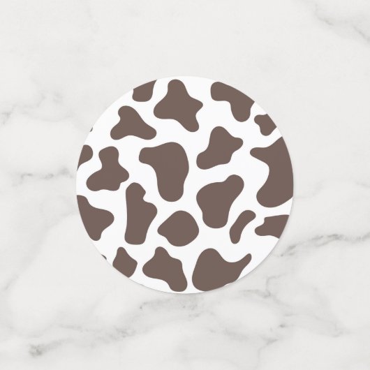 Een kleine Cowboy Koe Boy Rodeo Western Baby showe Confetti (Kleine voorkant)