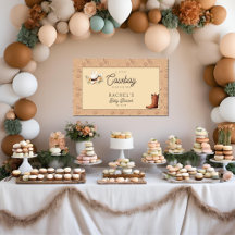 Een kleine cowboy Western baby boy Baby shower