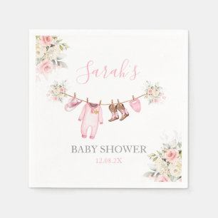 Een kleine Cowgirl Baby Shower Meisje Servet
