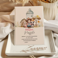 Een kleine cowgirl is onderweg! Diapper Raffle