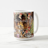 Een kleine cowgirl met haar "beste vrienden" Mok (Voorkant rechts)