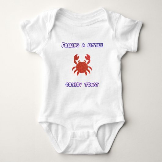 Een kleine Crabby vandaag T-Shirt (Voorkant)