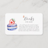 Een kleine croissant Boeken voor Baby Informatiekaartje (Voorkant)