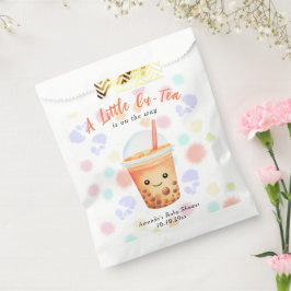 Een Kleine Cu-Tea Bubble Tea Baby Shower Bedankzakje