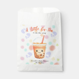 Een Kleine Cu-Tea Bubble Tea Baby Shower Bedankzakje