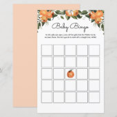 Een kleine Cutie Baby shower games | Baby Bingo Ga (Voorkant / Achterkant)