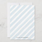 Een kleine Cutie Clementine Oranje Boy BABY SHOWER Kaart (Achterkant)