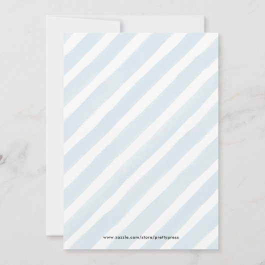 Een kleine Cutie Clementine Oranje Boy BABY SHOWER Kaart (Achterkant)