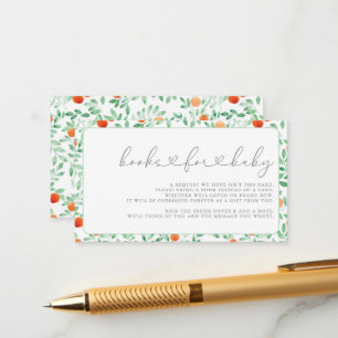 Een kleine Cutie Moderne Boeken van het Baby showe Informatiekaartje