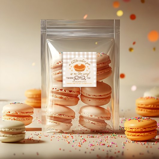 Een kleine Cutie Pie is onderweg - Kleine Sticker