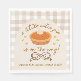 Een kleine Cutie Pie is onderweg Servet
