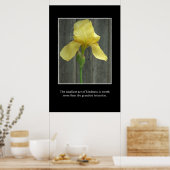 Een kleine daad van vriendelijkheid is meer waard  poster (Keuken)