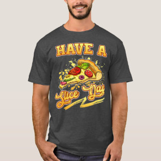 Een kleine dag kaas Pizza party Hawaiian Itali T-shirt