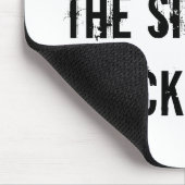 Een kleine desk is het teken van een zieke geest muismat (Hoek)