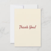 een kleine Dinosaurus Waterverf Hatching Soon Bedankkaart (Achterkant)