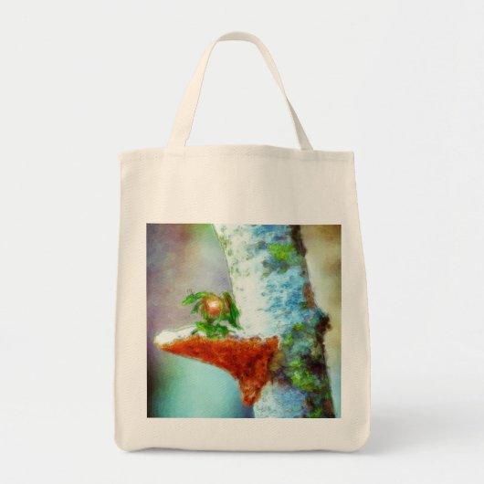 Een kleine draak slaapt tote bag (Voorkant)