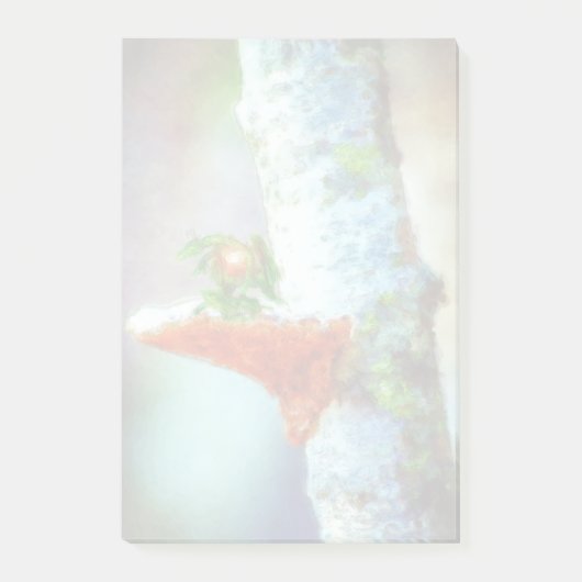 Een kleine drakenslaapstand post-it® notes (Voorkant)