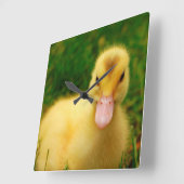 Een kleine druppelaar vierkante klok (Hoek)