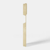 Een kleine duck-vogel in rode rubberboeken iPhone hoesje (Rechterkant)