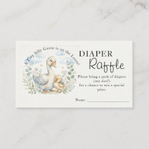 Een kleine dwaze gans is los Baby Shower