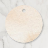 Een Kleine Eikel Fall Baby Shower Bedankjes Labels (Achterkant)