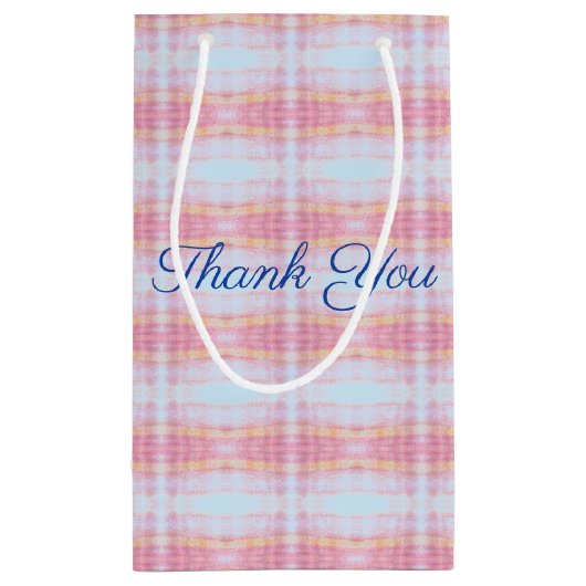 Een kleine elke gelegenheid ontwerper dank u gesch klein cadeauzakje (Achterkant)