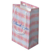 Een kleine elke gelegenheid ontwerper dank u gesch klein cadeauzakje (Achterkant Gekanteld)