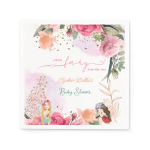 Een kleine fee is op weg meisje Baby shower