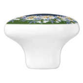 Een kleine Froggie in de Garden Pond Keramische Knop (Zijkant)