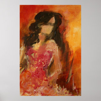 Een kleine Glamour-printer Poster