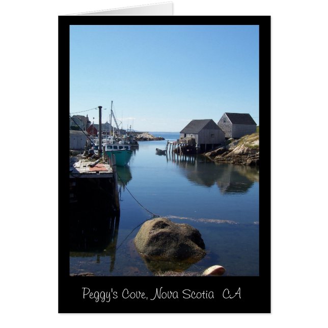 Een kleine groeve in Nova Scotia, CA (Voorkant)