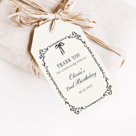 Een kleine Halloween verjaardag Cadeaulabel