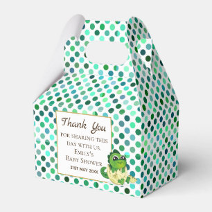 Een kleine Hatchling DINOSAUR Baby shower Partij Bedankdoosjes