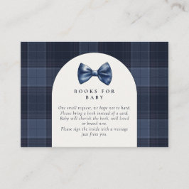 Een kleine heer is onderweg informatiekaartje