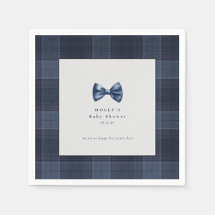 Een kleine heer is op komst Baby Shower Servet