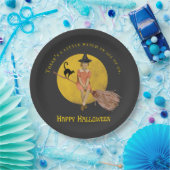 Een kleine heks in ons allemaal Halloween Papieren Bordje (Feest)