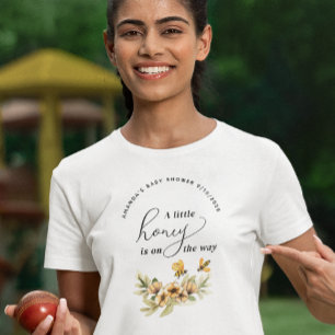 Een kleine honingbij Baby Shower T-shirt