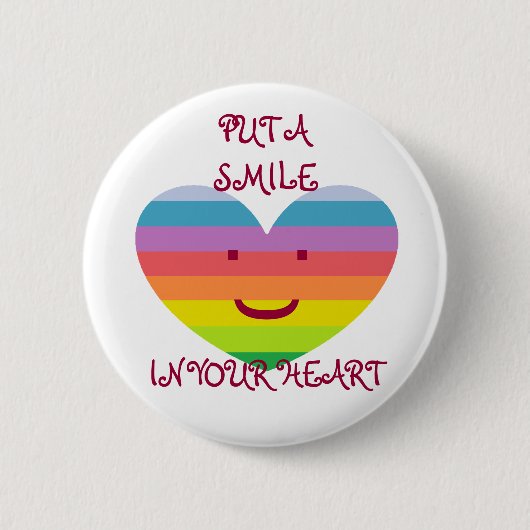 EEN KLEINE INSTALLATIE IN UW HARTButton Ronde Button 5,7 Cm (Voorkant)