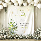 Een kleine is op de weg welkomstbord wandkleed