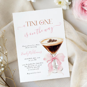 Een Kleine Is Op Komst Coquette Baby Shower Kaart