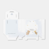 Een kleine jongen is onderweg Baby shower Bedankdoosjes (Uitgevouwen)