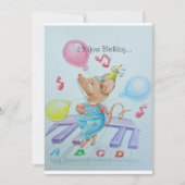 Een kleine jongens verjaardagskaart kaart (Voorkant)