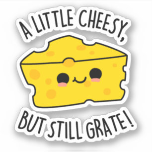 Een kleine kaak, maar nog steeds een grappige kaak sticker